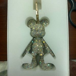 Disney X Baublebar Mickey Rhinestone Bag Charm limited edition